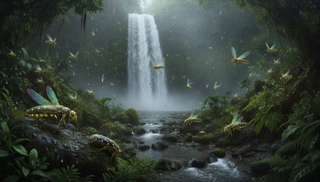 Insect wildlife photographyの写真素材