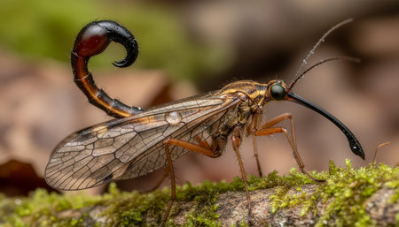 Insect wildlife photography