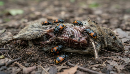 Insect wildlife photographyの写真素材