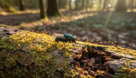 Insect wildlife photographyの写真素材