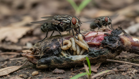 Insect wildlife photographyの写真素材