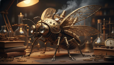 Insect wildlife photographyの写真素材