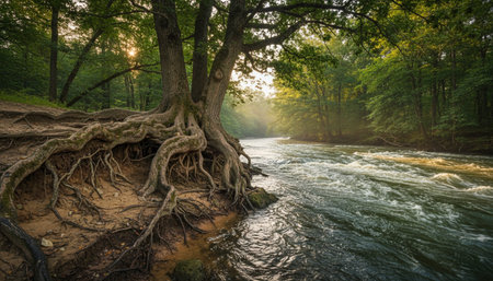 Tree plantation photographyの写真素材