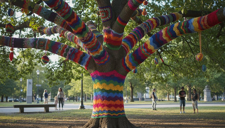 Tree plantation photographyの写真素材