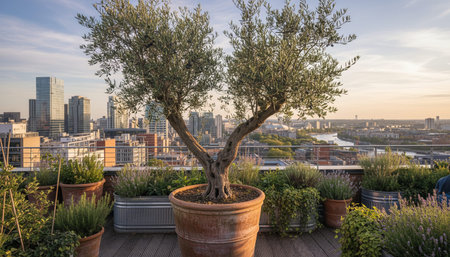 Tree plantation photographyの写真素材