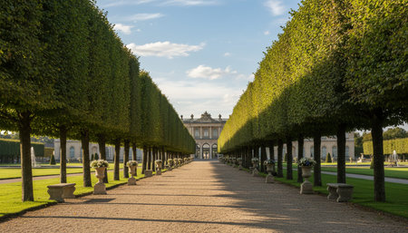 Tree plantation photographyの写真素材