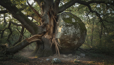 Tree plantation photographyの写真素材