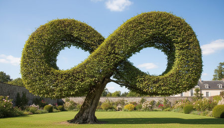 Tree plantation photographyの写真素材