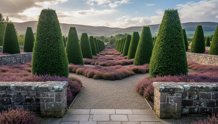 Tree plantation photographyの写真素材