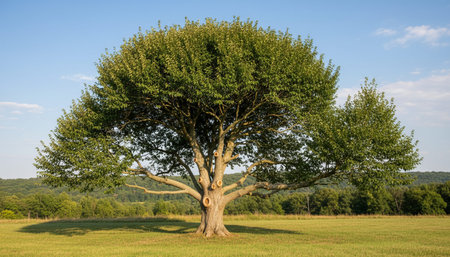 Tree plantation photographyの写真素材