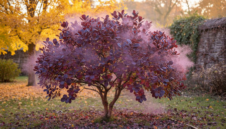 Tree plantation photographyの写真素材