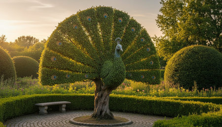 Tree plantation photographyの写真素材