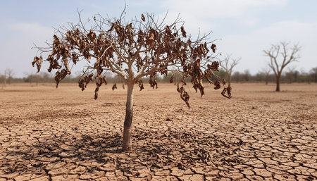 Tree plantation photographyの写真素材