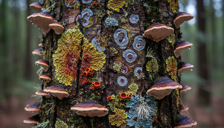 Tree plantation photographyの写真素材