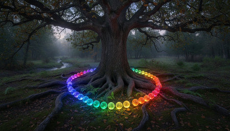 Tree plantation photographyの写真素材