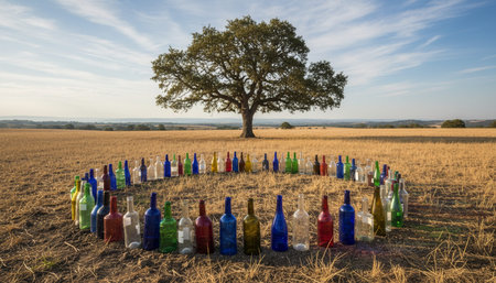 Tree plantation photographyの写真素材
