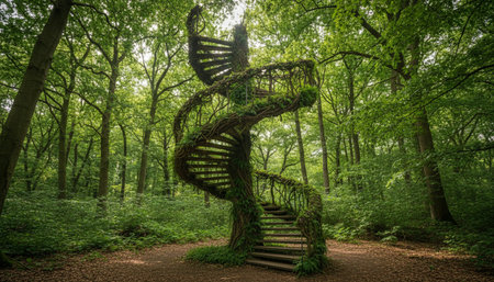 Tree plantation photographyの写真素材