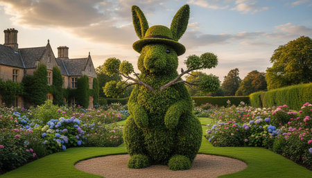 Tree plantation photographyの写真素材