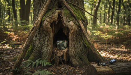 Tree plantation photographyの写真素材