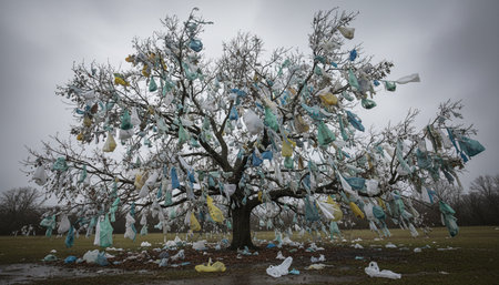 Tree plantation photographyの写真素材