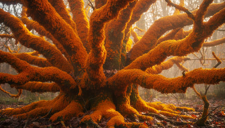 Tree plantation photographyの写真素材