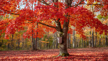 Tree plantation photographyの写真素材