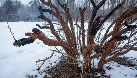 Tree plantation photographyの写真素材