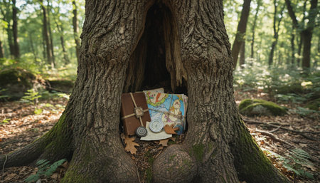 Tree plantation photographyの写真素材