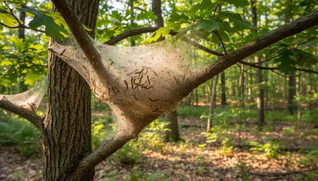 Tree plantation photographyの写真素材