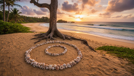 Tree plantation photographyの写真素材