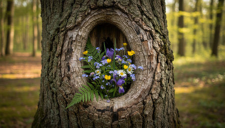 Tree plantation photographyの写真素材