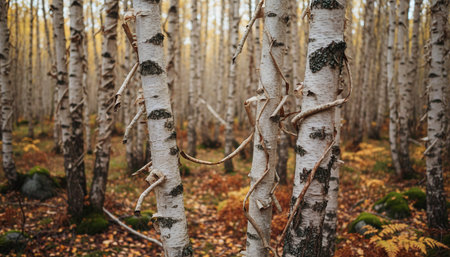Tree plantation photographyの写真素材