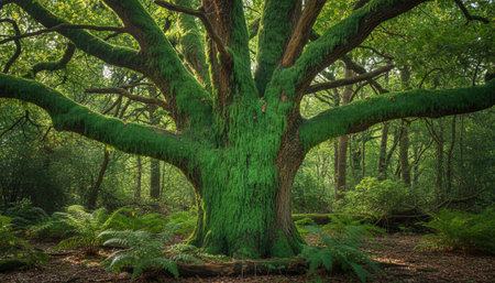 Tree plantation photographyの写真素材