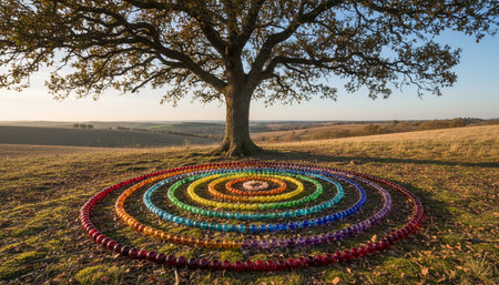 Tree plantation photographyの写真素材