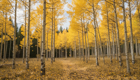 Tree plantation photographyの写真素材