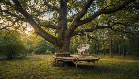 Tree plantation photographyの写真素材