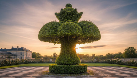 Tree plantation photographyの写真素材