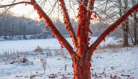 Tree plantation photographyの写真素材
