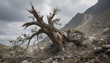 Tree plantation photographyの写真素材