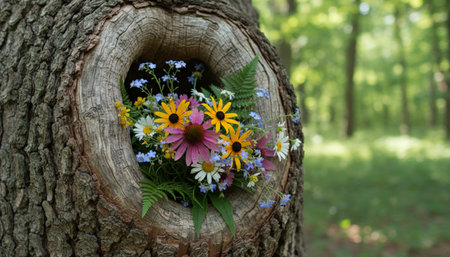 Tree plantation photographyの写真素材