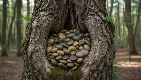 Tree plantation photographyの写真素材