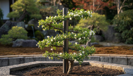 Tree plantation photographyの写真素材