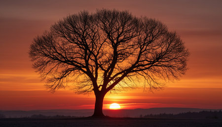 Tree plantation photographyの写真素材