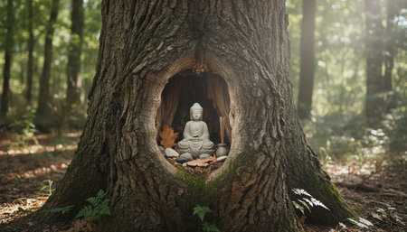 Tree plantation photographyの写真素材