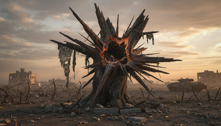 Tree plantation photographyの写真素材