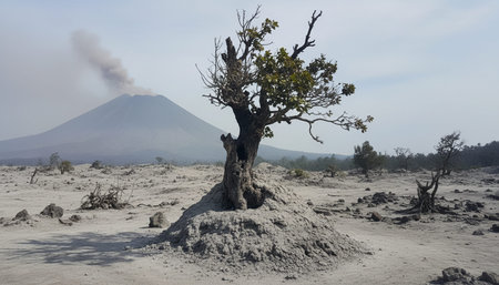 Tree plantation photographyの写真素材