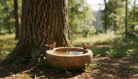 Tree plantation photographyの写真素材