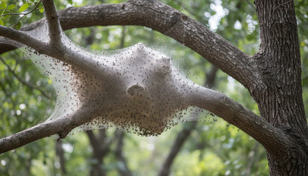 Tree plantation photographyの写真素材