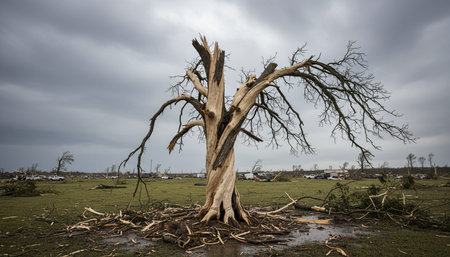 Tree plantation photographyの写真素材