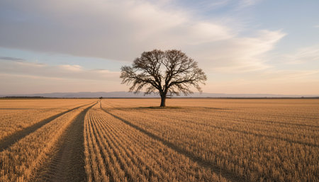 Tree plantation photographyの写真素材